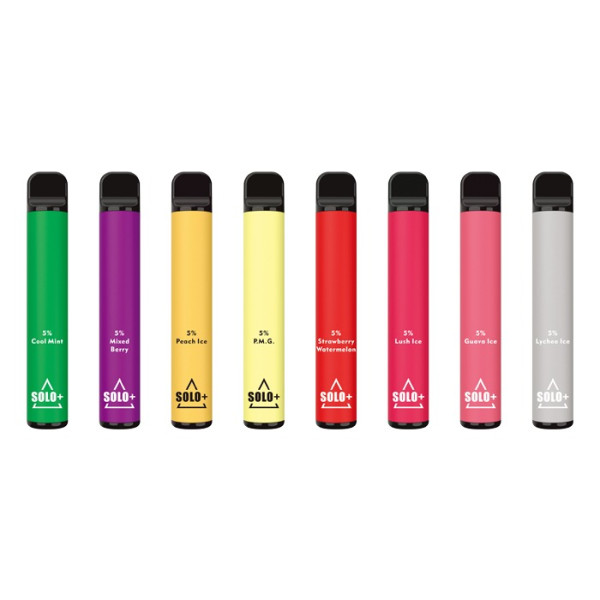 Vapeman Solo+ 600 Puffs Box Of 10 Disposable Vapes