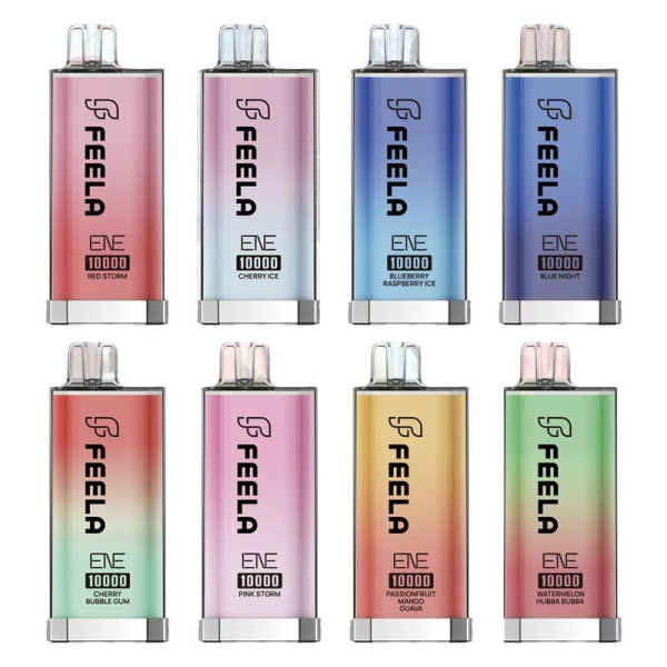 Feela Elux/ENE 10000 Puffs Box Of 10 Disposable Vapes